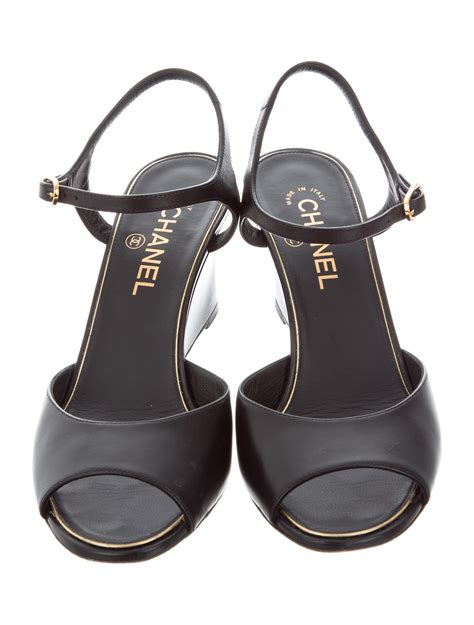 chanel wedges shoes